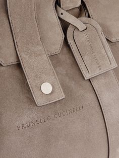 Brunello Cucinelli's weekend bag is an ideal companion for travel, whether you're heading out for business or a relaxing getaway. It’s made from soft suede and is roomy enough for a spare pair of shoes, a change of clothes and a book. Mens Weekend Bag, Weekend Bag, Luxury Sneakers, Book Candle, Fine Jewelry Designers, Slides Shoes, Classic Sneakers, Derby Shoes, Espadrille Shoes