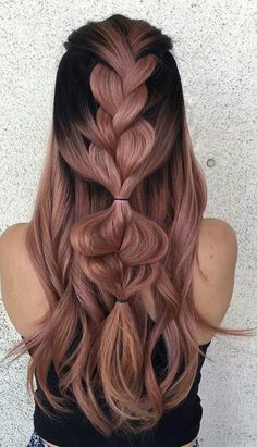 Que cabelo lindo Long Hair 50, Gorgeous Braids, Braids Hair, Beautiful Braids, Easy Braids, Hairstyles Long, Hairstyles For Long Hair, Braids For Long Hair, Box Braids Hairstyles