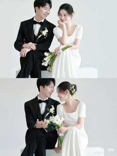 Wedding Korea, Wedding Portrait Poses, Pre Wedding Photoshoot Outdoor, Asian Wedding Dress, Pre Wedding Poses, Wedding Picture Poses, Korean Wedding