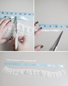 Wedding Crafts, Garters, Easy Tutorial, Bridal Accessories, Future Wedding