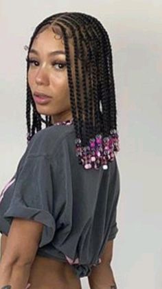 Braiding The Front Of Your Hair, Braided Hairstyles For Black Women French Braids, Nature Braids Black Hair, Cute Braids For School Black, Braids For Black Women For School, Black Braided Hairstyles With Beads, Braided Hairstyles For Black Women No Weave, School Hairstyles Cornrow Natural Hair, Scalp Braids With Natural Hair