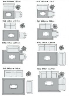 the size and arrangement of living room furniture