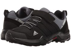 adidas Outdoor Kids Terrex AX2R CF (Little Kid/Big Kid) Boys Shoes Black/Black/Onix Sporty Slip-resistant Running Shoes For Trail Running, Sporty Non-slip Walking Shoes For Hiking, Sporty Non-slip Trail Running Sneakers, Sporty Non-slip Running Shoes For Outdoor, Adidas Low-top Hiking Sneakers, Sporty Scratch-resistant Hiking Sneakers, Non-slip Sneakers For Trail Running, Adidas Hiking Running Shoes Lace-up, Athletic Fit Slip-resistant Running Shoes For Outdoors