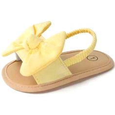 Fashion Baby Sandals Spring Beach Non-slip Slingback Sandals, Spring Beach Slingback Sandals With Non-slip Sole, Summer Slide Sandals For Playtime, Playful Flat Sandals For Summer, Playful Open Toe Sandals For Summer, Yellow Slide Sandals For Summer, Cute Yellow Non-slip Sandals, Playful Summer Flip Flops For Playtime, Summer Playful Style Flip Flops