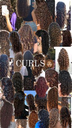 I have curls to and it’s so much work Curly Hair Baby, Mixed Girl Hairstyles, Curly Hair Ponytail, Curly Hair Photos, Curly Hair Inspiration