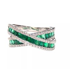 This exquisite cross ring adorned with precious gemstones is an ideal present for the special one in your life. You may choose the birthstone of your beloved or select a gem to commemorate your anniversary. The Special One, Special One, Cross Ring, Emerald Gemstone, Love Your Life, Precious Gemstones, White Ring, Perfect Ring, Princess Cut