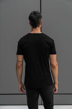 This classic henley T-shirt is a best selling traditional shirt designed with a modern fit a more formal look. It's the exact opposite of what you would expect from one of those scratchy big-brand shirts. With its premium fabric, this shirt is soft, stretchy, and never goes out of style. This is the henley every guy needs. Henley T Shirt, Brand Shirts, Formal Looks, Branded Shirts, Top Selling, Minimal Design, Black Media, Out Of Style, Modern Fit