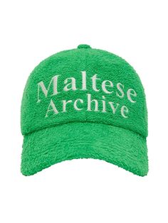 It is a baseball cap in terry fabric with signature Maltese archive graphic. The graphic is embroidered for durable finishing. The ball cap is designed to fit both men and women. It has a size adjustable strap.- Logo embroidery- Size adjustable strap Green Cap Outfit Men, Maltese Archive, Baseball Cap Outfit Men, Artist Merch, Baseball Cap Design, Baseball Cap Outfit, Cap Embroidery, Acid House, Vintage Trucker Hats