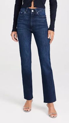 DL1961 Hepburn Wide Leg Jeans: High Rise Vintage 32' | Shopbop Mid-rise Jeans With Seam Detailing For Fall, Fall Mid-rise Jeans With Seam Detailing, Fall Dark Wash Straight Bottoms, Straight Fit Flare Jeans With Pockets For Fall, Fall Straight Fit Flare Jeans With Pockets, Fall Dark Wash Bottoms With Seam Detailing, Fitted Denim Blue Jeans With Seam Detailing, Denim Blue Straight Fit Flare Jeans For Fall, Fall Jeans With Seam Detailing In Medium Wash