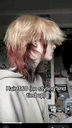 Medium Fluffy Haircuts, Emo Skunk Hair, Short Hair Styles Masc, Masculine Shoulder Length Hair, They Them Haircuts, Medium Alt Haircuts, Shirt Fluffy Hair, Short Layered Hair Styles, Alt Short Hair