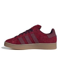 adidas originals Campus Shoes 'Burgundy' IF4335 Sporty Burgundy Sneakers With Boost Midsole, Sporty Burgundy Low-top Sneakers, Sporty Burgundy High-top Sneakers, Sporty Burgundy Sneakers For Sports, Burgundy Sporty Sneakers For Sports, Sporty Burgundy Sneakers, Burgundy Low-top Sneakers For Sports, Burgundy Low-top Sports Sneakers, Burgundy Sneakers With Cushioned Footbed For Streetwear