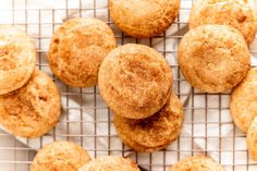 freshly baked muffins on a cooling rack ready to be eaten for breakfast or dessert