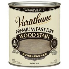 varatlane premium fast dry wood stain, sunbleeahed, 1 qt