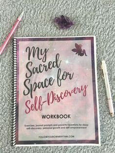 "Exercises, journal prompts, and powerful questions for deep self-discovery, personal growth, and self-love. \"My Sacred Space for Self-Discovery\" is a 33 page DIGITAL and PDF downloadable journal-like workbook that takes you through a series of questions and exercises to help you get to know the TRUE you. You can fill in the answers right on your computer! THIS IS NOT A PHYSICAL PRODUCT, although you can print it yourself! This is a best-seller on my website and I wanted to bring it onto ETSY Powerful Questions, Victim Mentality, Writing Prompts Funny, Meditation Exercises, Personal Growth Motivation, 100 Questions, Writing Therapy, Journal Writing Prompts, Self Empowerment