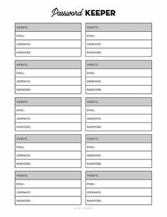 a printable worksheet with the words'personal keeper'in black and white