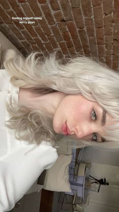 Avrey Ovard, Hair Pale Skin, White Blonde Hair, New Haircut, Platinum Hair, White Blonde, Bleach Blonde, Platinum Blonde Hair