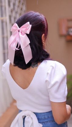 Hair Ribbons, Penteado Cabelo Curto, Teen Fashion Outfits, Teen Fashion, Ribbon, Fashion Outfits, Hair, On Instagram, Instagram