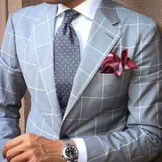 Dandy Look, Terno Slim Fit, Best Suits For Men, Sharp Dressed Man, Men’s Suits, Suit Style, Gray Suit, Well Dressed Men