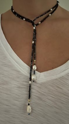 Lariat Wrap Necklace - Wear 4+ more Ways – Mac & Ry Jewelry Lariat Necklace Diy, Jewels Diy, Loom Jewelry, Diy Jewelry Projects, Indie Jewelry, Metalsmithing Jewelry, Beaded Necklace Designs, Diy Gemstone