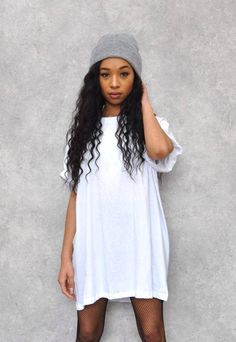 Perfect white t-shirt dress comes in a oversized boyfriend fit. Features short sleeves, round ribbed neckline, in a loose fit oversized silhouette. This item is not a dress but can be worn as a dress if you 5ft2 and under. Exact chest measurement S 43/44" M 45/47" L* 47/59" XL* 59/61" Oversized Crew Neck T-shirt Dress For Summer, White Cotton Crew Neck T-shirt Dress, White Cotton T-shirt Dress With Crew Neck, Spring T-shirt With Relaxed Fit And Curved Hem, Oversized White T-shirt For Day Out, White Oversized T-shirt For Day Out, Oversized T-shirt With Shirttail Hem For Summer, Casual Crew Neck T-shirt Dress For Day Out, Oversized Plain T-shirt For Spring