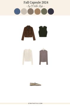 Fall 2024 Capsule Wardrobe - OT With Style Travel Capsule