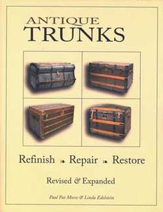 antique trunks repair and restore book