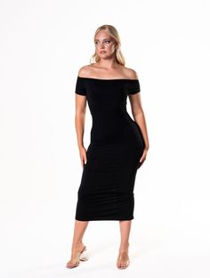 The off-shoulder shapewear split dress features one-shoulder design, showcasing the collarbone, shoulders and neck. It also has a double-layered chest with removable plug cups and woven chest-tightening tissue for support. The high-elastic yarn provides a comfortable and shaping fit, while the adhesive cuffs prevent sliding. Made of environmentally friendly materials. Slip Maxi Dress, Split Dress, Halloween Sale, Shoulder Design, Zambia, Sierra Leone, Brunei, Shapewear, Environmentally Friendly