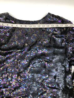 Good used condition Long Sleeve Outerwear For Costume Parties, Long Sleeve Outerwear For Party And Festival, Fitted Sequin Fabric For Festivals, Disco Style Long Sleeve Party Outerwear, Sequin Outerwear For Party Season And Festivals, Sequin Outerwear For Party And Festival, Fitted Disco Outerwear For Party Season, Disco Style Long Sleeve Tops For Fall, Winter Outerwear With Sequins