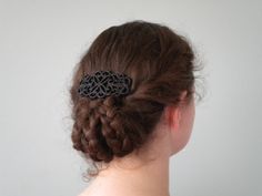 Hairstyle - three braids tucked into a flip and covered with a clip - Victorian, but could do for everyday? Hairstyles Tutorial, Pin Curls, Trending Hairstyles, How To Draw Hair