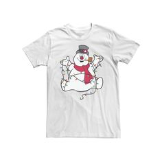 Conquer the holiday season in classic style with this men's Frosty The Snowman tee. Conquer the holiday season in classic style with this men's Frosty The Snowman tee. Crewneck Short sleevesFABRIC & CARE Cotton, polyester Machine wash Imported Size: XL Tall. Color: White. Gender: male. Age Group: adult. Material: Polyester|Cotton Blend|Cotton. Holiday White Pre-shrunk T-shirt, Frosty The Snowman Cartoon, Frosty The Snowmen Tumbler, Frosty The Snowman Tshirt, Frosty The Snowman Cross Stitch Pattern, Frosty The Snowman, Frosty The Snowmen, The Snowman, Snowman Christmas