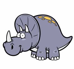 an image of a rhinoceros cartoon character