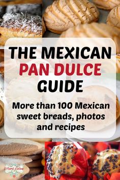 the mexican pan dulce guide more than 100 mexican sweet breads, photos and recipes