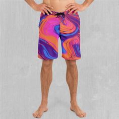 Description Specifications Dive into the deep end with our boardshorts. Whether it’s surfing at the beach or lounging by the poolside, its fast-dry, lightweight fabric will keep you cool and comfortable all day long. This item is made to order. Please allow 4-8 business days before shipment. • Mesh lining • Side pockets • One back pocket • 100% polyester twill • High definition print • Quick drying Free Standard Shipping on Orders $79 or more • United States: 6-9 Business Days • United Kingdom: Keep Your Cool, Definition Prints, The Deep, Side Pocket, Board Shorts, At The Beach, Lightweight Fabric, High Definition, New Product