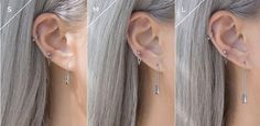 ★This listing is for a pair( 2 pieces)★♡316L Surgical Steel Safety pins stud earring design.♡ Wearable on Cartilage, Tragus, Helix, Conch or Earlobes▪▪▪▪▪▪▪▪▪▪▪▪▪▪▪▶Material: 316L Surgical Stainless Steel (Hypoallergenic, All surgical steel)▶Color : Silver▶Bar thickness: 20G 0.8mm▶Dimenstion : [S] Length : 17.6mm, [M] Length : 27.75mm [L] Length : 38mm▶[Surgical Steel] is a material that does not discolor, symbolizing the eternity of love, and is a material that is loved by couples and friendshi Trendy Safety Pin Earrings For Pierced Ears, Minimalist Safety Pin Earrings, Minimalist Safety Pin Jewelry For Pierced Ears, Saftey Pin, Safety Pin Earring, Monroe Piercings, Pin Earrings, Safety Pin Earrings, Types Of Piercings