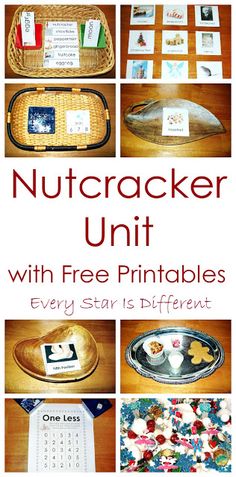 the nutcracker unit with free printables for every star's different