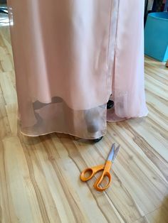 How to hem a prom dress, wedding dress, formal gown - noelle o designs Gown Alterations Diy, Hemming Formal Gowns, Easy Way To Hem A Dress, How To Hem Satin Dress, Hemming A Wedding Dress, How To Bustle A Prom Dress, How To Hem A Bridesmaid Dress