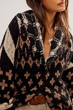 Bright Optimistic Cardi Free People Clothing, Style Savvy, Work Wardrobe, Winter Outfit, Style Board, Jacket Tops, Stylish Women, Sweater Outfits