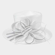 Crown Circumference : 23" Crown Height : 4" Brim Height : 4.5" Material : 100% Polyester White Fedora Hat For Kentucky Derby, Fitted White Fedora For Spring, Adjustable White Straw Hat For Kentucky Derby, White Adjustable Straw Hat For Kentucky Derby, Elegant White Fedora For Spring, White Mini Fedora Hat, White Adjustable Top Hat With Short Brim, White Adjustable Top Hat For Races, Adjustable White Top Hat With Short Brim