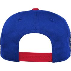 Help your kiddo showcase their evergrowing New York Giants fandom with this bold Deadstock hat. It features a signature New York Giants colorway between the crown and bill and their team logo embroidered front and center. The flat bill also offers a street-ready look and ideal head coverage that makes this snapback a great grab for game day.Help your kiddo showcase their evergrowing New York Giants fandom with this bold Deadstock hat. It features a signature New York Giants colorway between the Blue Baseball Cap For Sports Fans With Flat Bill, Blue Fitted Hat With Flat Brim For Game Day, Blue Curved Bill Hat For Fan Gear, Blue Curved Bill Hat For Fans, Blue Flat Bill Baseball Cap For College, College Blue Baseball Cap With Flat Bill, Blue Trucker Hat For Fan Gear With Curved Brim, Blue Sports Fan Trucker Hat For Sports Events, Sports Fan Blue Baseball Cap With Flat Bill