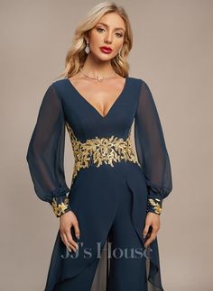 JJ's House Evening Dresses (288711) | JJ's House Black Ball Gown, Womens Active Wear Outfits, Prom Dresses Long Pink, Chiffon Evening Dress, Backless Evening Dress, Stylish Jumpsuit, Tulle Evening Dress, Sequin Evening Dresses, Chiffon Evening Dresses