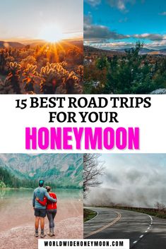 the best road trips for your honeymoon