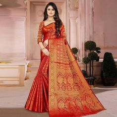 Indian Dress For Women, Bandhej Print, Bandhej Saree, Indian Dresses For Women, Dori Work, Gota Work, Art Silk Sarees, Modest Wear