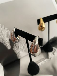 Fashion-forward yet timeless, the "now" basics earrings come in both gold and silver, perfect for any look. Elevate your everyday style with these trendy earrings that will never go out of style.