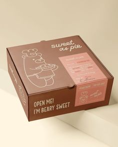 Sweet as Pie is a bakery that sells a variety of tasty pies 🥧 The overall project required Brand Design and Logo Design, Packaging and Patterns, Menu Design and Loyalty Cards. 🐻🍰🩷 Bakery Branding Logo, Bakery Branding Design, Bakery Packaging Design, Logo Design Inspiration Vintage, Cookies Branding, Boutique Logo Design, Bakery Branding, Logo Design Inspiration Creative, Dessert Packaging