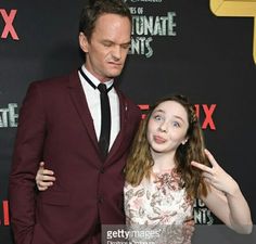 the actors are posing together on the red carpet at the premiere for netflix's upcoming series