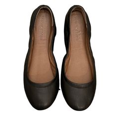 New. Black Oil Cabretta Leather, Size 9.5m. Black Leather Ballet Flats With Flat Heel, Black Almond Toe Ballet Flats For Office, Office Black Ballet Flats With Removable Insole, Black Ballet Flats For Office With Medium Width, Black Leather Ballet Flats For Office, Black Medium Width Ballet Flats For Office, Black Leather Ballet Flats For Spring, Black Ballet Flats For Office Wear In Fall, Medium Width Black Ballet Flats For Office