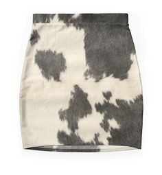 Super stretchy and durable polyester mini skirt. Vibrant, high-quality sublimation print across the front and back. Size range XXS-2XL. Black & White Cow Hide Fitted Skirt With Graphic Print, Fitted Graphic Print Skirt, Fitted Mini Skirt With Graphic Print, Casual Fitted Printed Mini Skirt, Fitted Mini Skirt With Print, Printed Fitted Mini Skirt, Fitted Printed Mini Skirt, Fitted Black Printed Skirt, White Cow