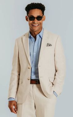 Whether you're attending a beach wedding, a garden party, or a casual business meeting, our cream linen 2-piece suit is designed to make a lasting impression. Its breathable linen and cotton blend fabric keeps you cool, while its sophisticated design ensures you look your best. Pair it with a crisp white shirt for a classic look, or add a pop of colour with a vibrant tie or pocket square. Experience the perfect blend of comfort, style, and quality with our cream linen 2-piece suit and make every occasion a moment of effortless elegance. Mens Cream Suit, Linen Suits For Men Beach Weddings, Cream Suits For Men, Wedding Guest Outfit Men, Wing Collar Shirt, Linen Suits For Men, Black Tie Tuxedo, Boys Waistcoat