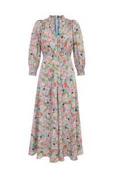 Fontaine Silk Crepe Dress | Ice Blue | Events & Mother Of The Bride Dressing – Suzannah London Joe Horner, Suzannah London, Bias Cut Dress, Vintage Couture, Block Dress, Tea Length Dresses, Dress Silhouette, Silk Crepe, Tea Dress