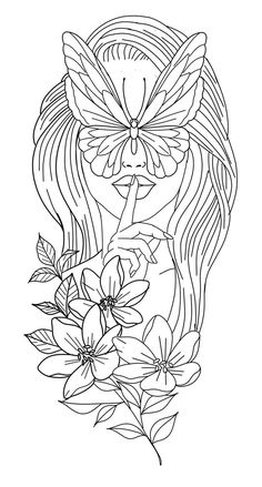 Realistic Tattoo Sleeve, Tattoo Outline Drawing, Chicano Art Tattoos, Adult Coloring Designs, Textile Prints Design, Tattoo Style Drawings